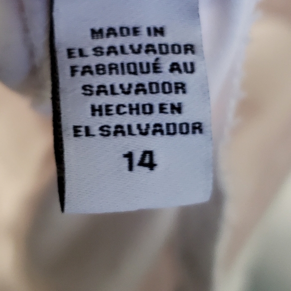 Izod Shorts white sz 14 - Picture 7 of 10